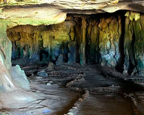 Las cuevas naturales de Aruba: dibujos rupestres