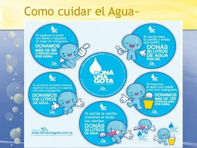 Cuidado del agua