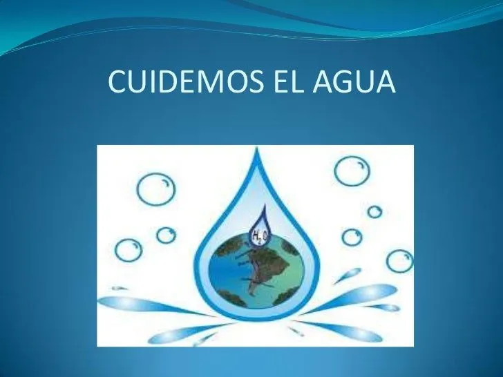 Cuidemos el agua