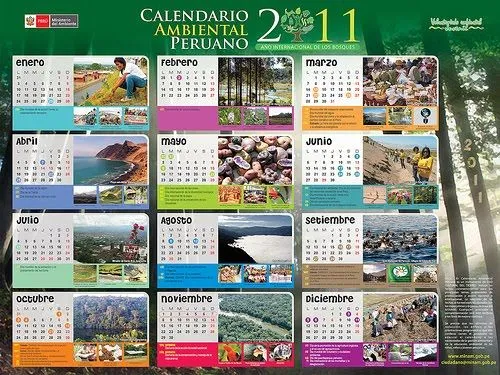 Cultura Ambiental: ...CALENDARIO ECOLOGICO 2011...!!!