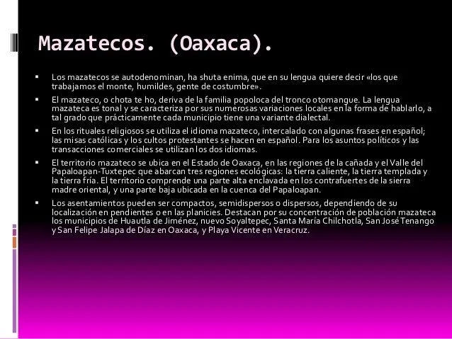 Culturas de méxico actuales