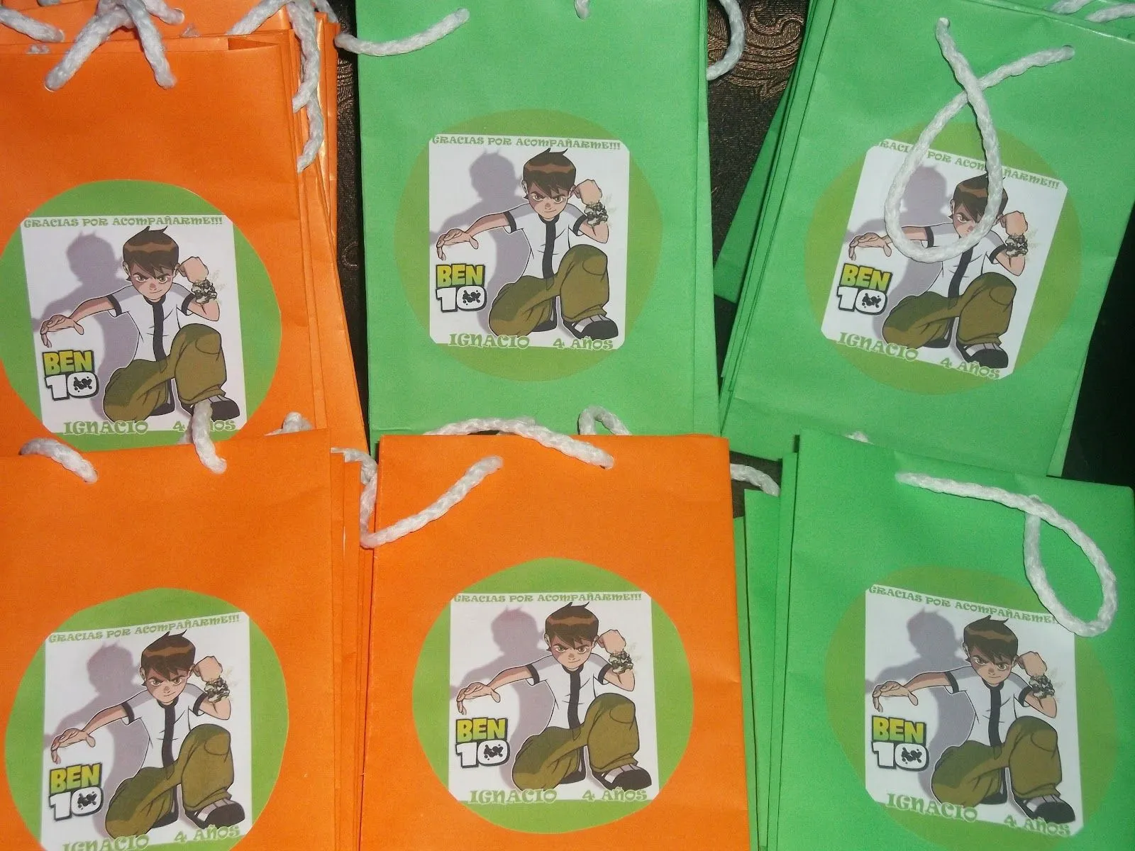 Tu cumple personalizado: ben 10 para los nenes