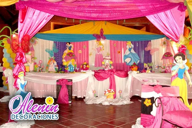 CUMPLE INFANTIL: Cumple "3 Princesas de Disney" - Aso Hacienda