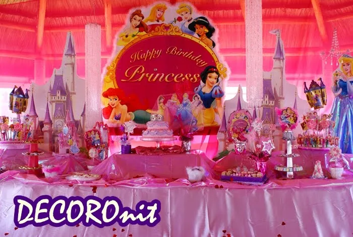 Cumple de princesas - Imagui