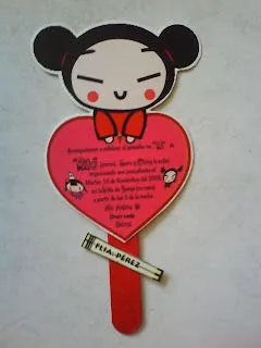 ... cumpleaños de adultos para mesas de discotecas!!: Invitacion de Pucca