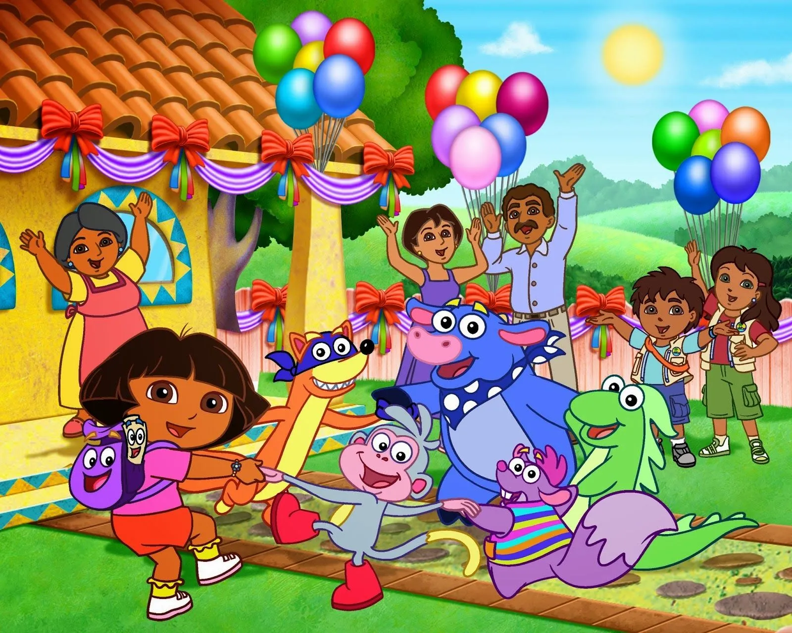 Cumpleaños y fiestas infantiles - Conoce a Dora la Exploradora