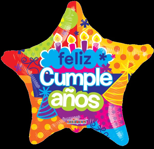 Cumpleaños feliz globos png - Imagui