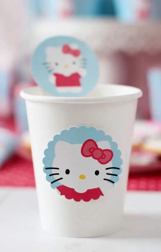 Cumpleaños de Hello Kitty ¡imprimibles gratis! - PequeOcio