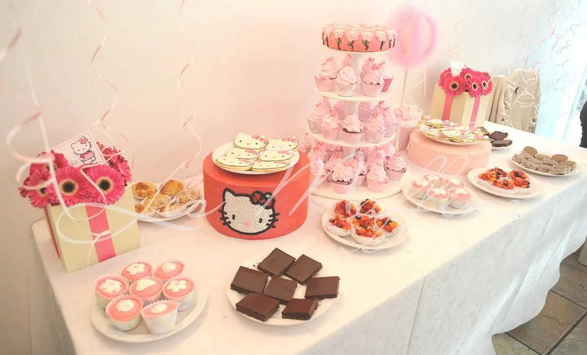 Cumpleaños Infantiles: Hello Kitty para Emilia | Les Muffins