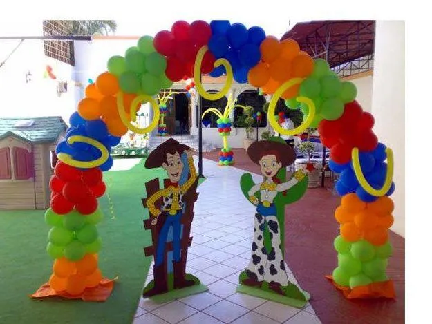 Cumpleaños Party Jump: TOY STORY