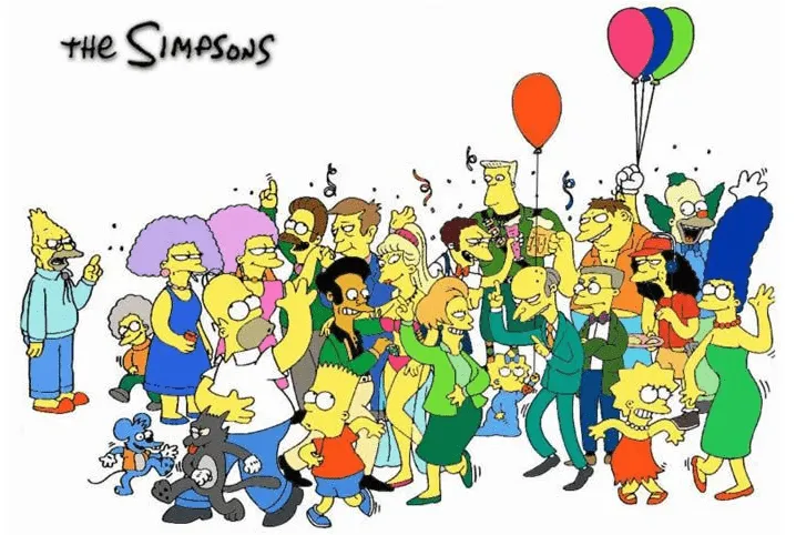 Cumpleaños con los simpson - Imagui