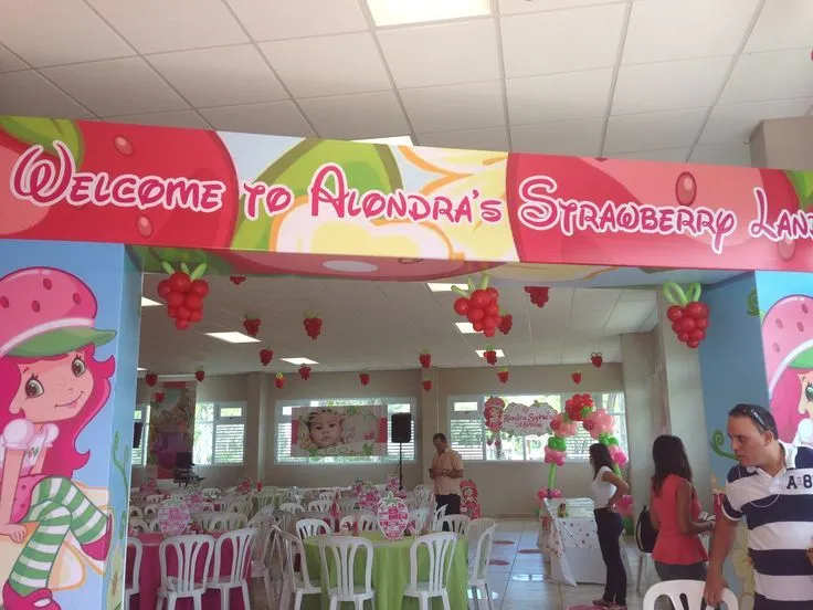 Cumpleaños Strawberry Shortcake Alondra on Pinterest | Strawberry ...