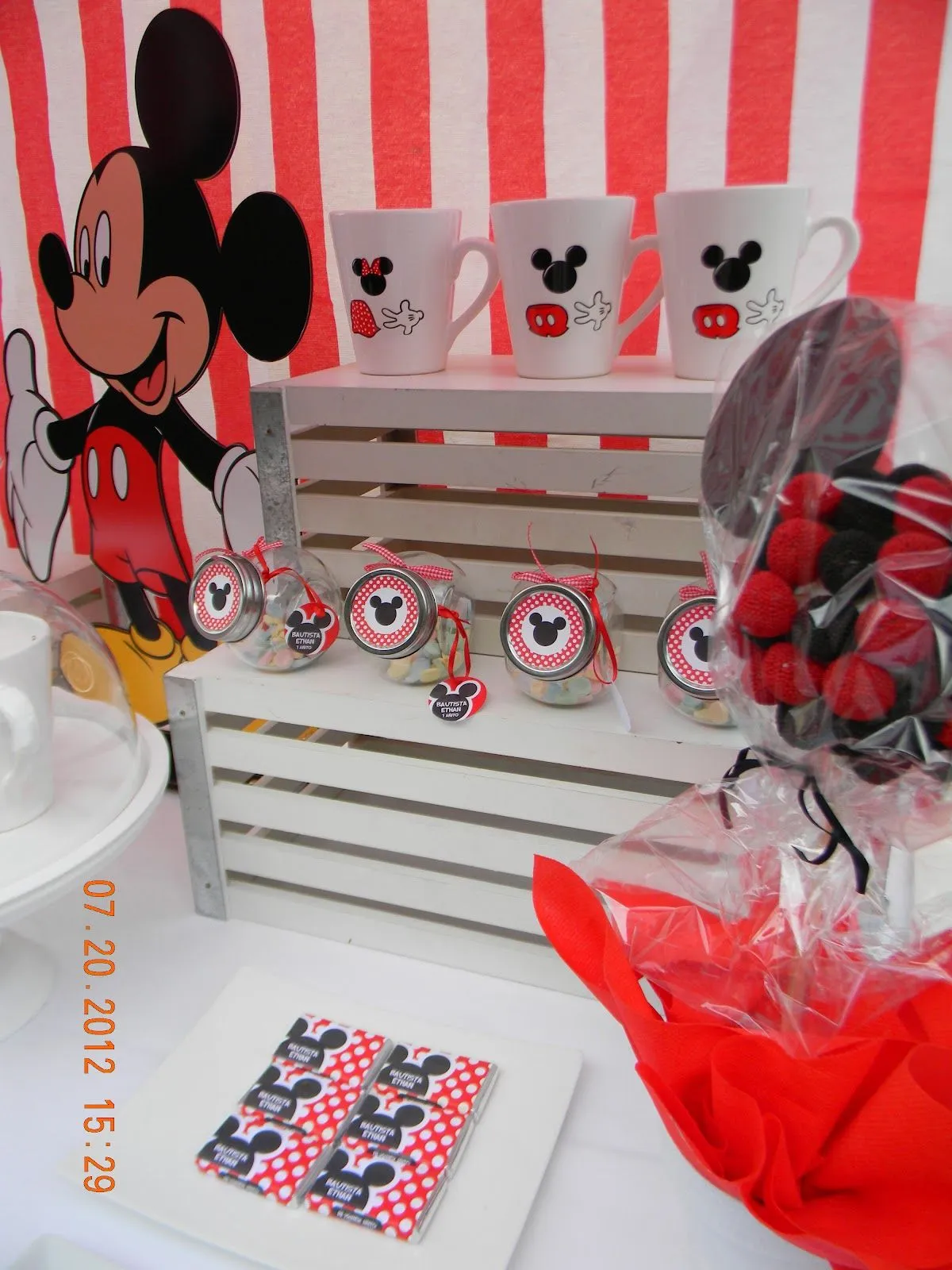 Cumples Tematicos: Candy Bar Mickey Mouse