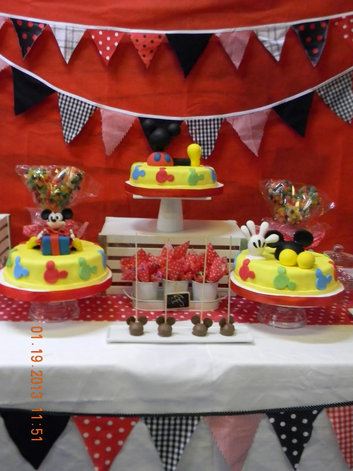 Cumples Tematicos: Cumpleaños Mickey Mouse