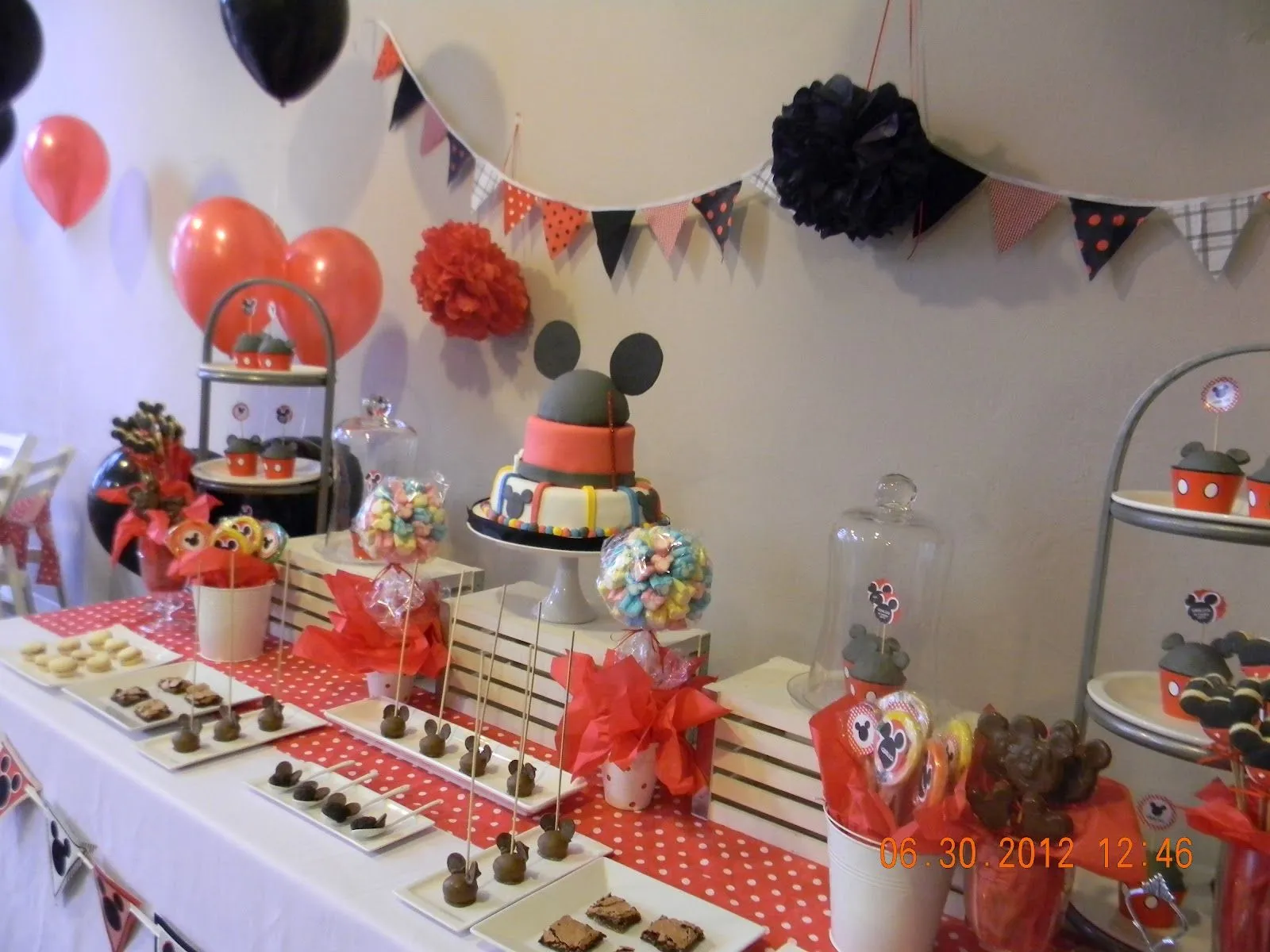 Cumples Tematicos: Cumpleaños Mickey Mouse