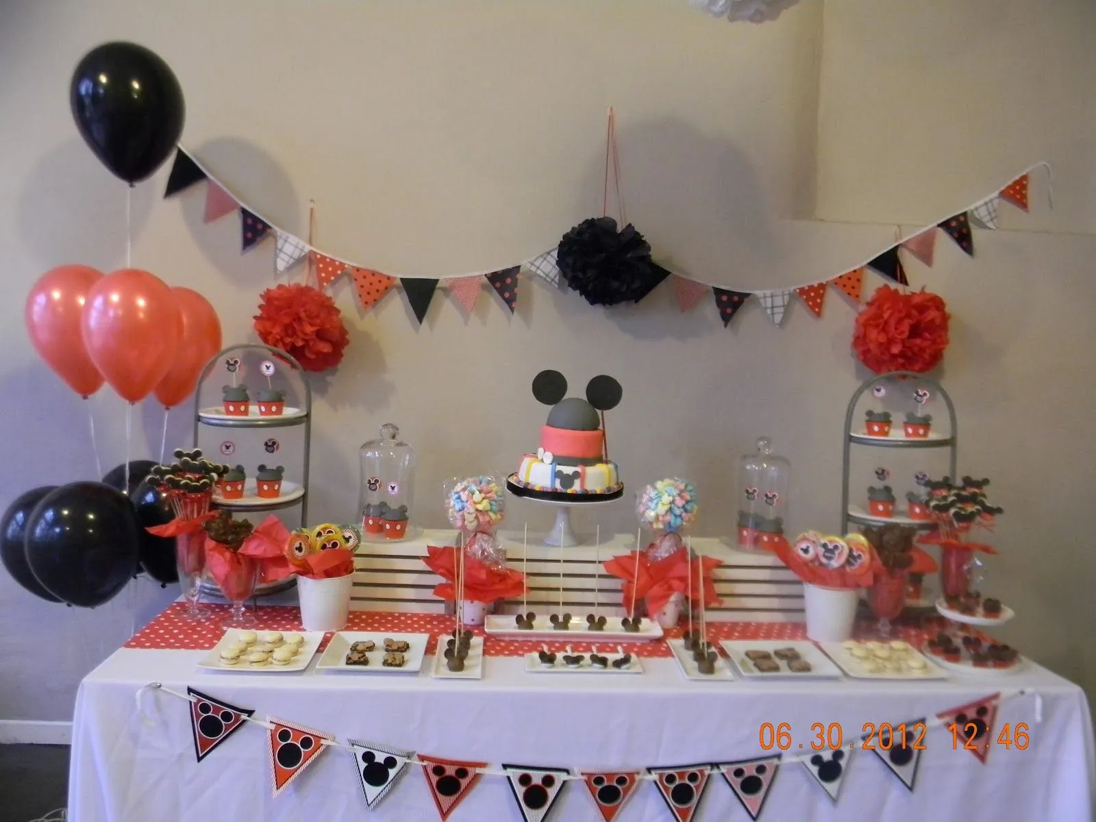 Cumples Tematicos: Cumpleaños Mickey Mouse