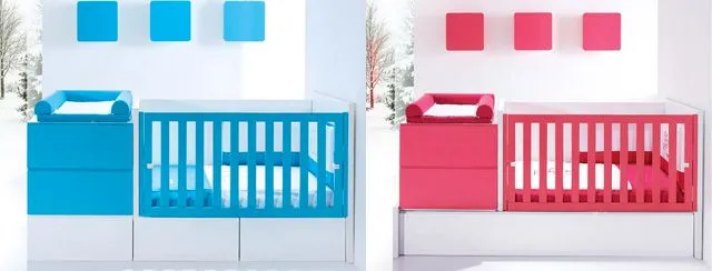 Cunas convertibles para bebé Alondra. - Cunas - Bebés: Todo sobre ...
