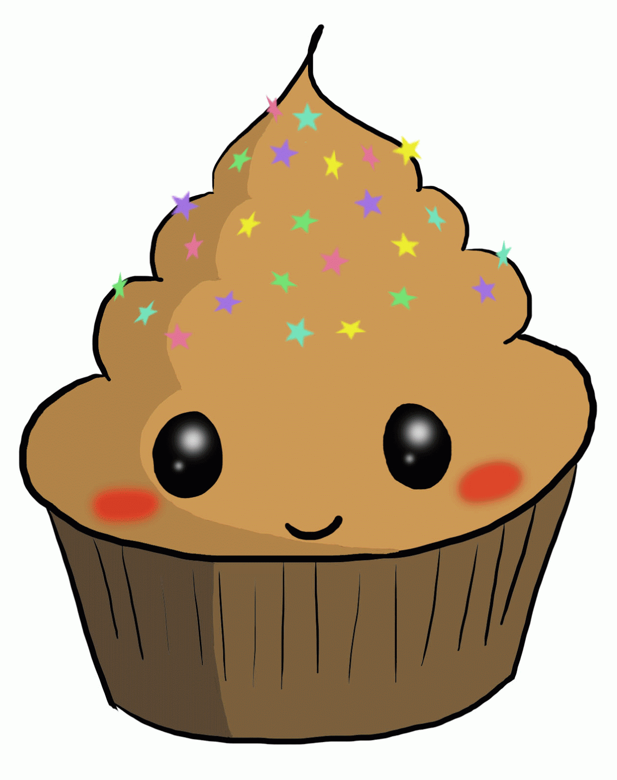 Cupcakes animados - Imagui