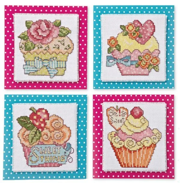 Cupcake Cross Stitch on Pinterest | Punto De Cruz, Cross Stitch ...