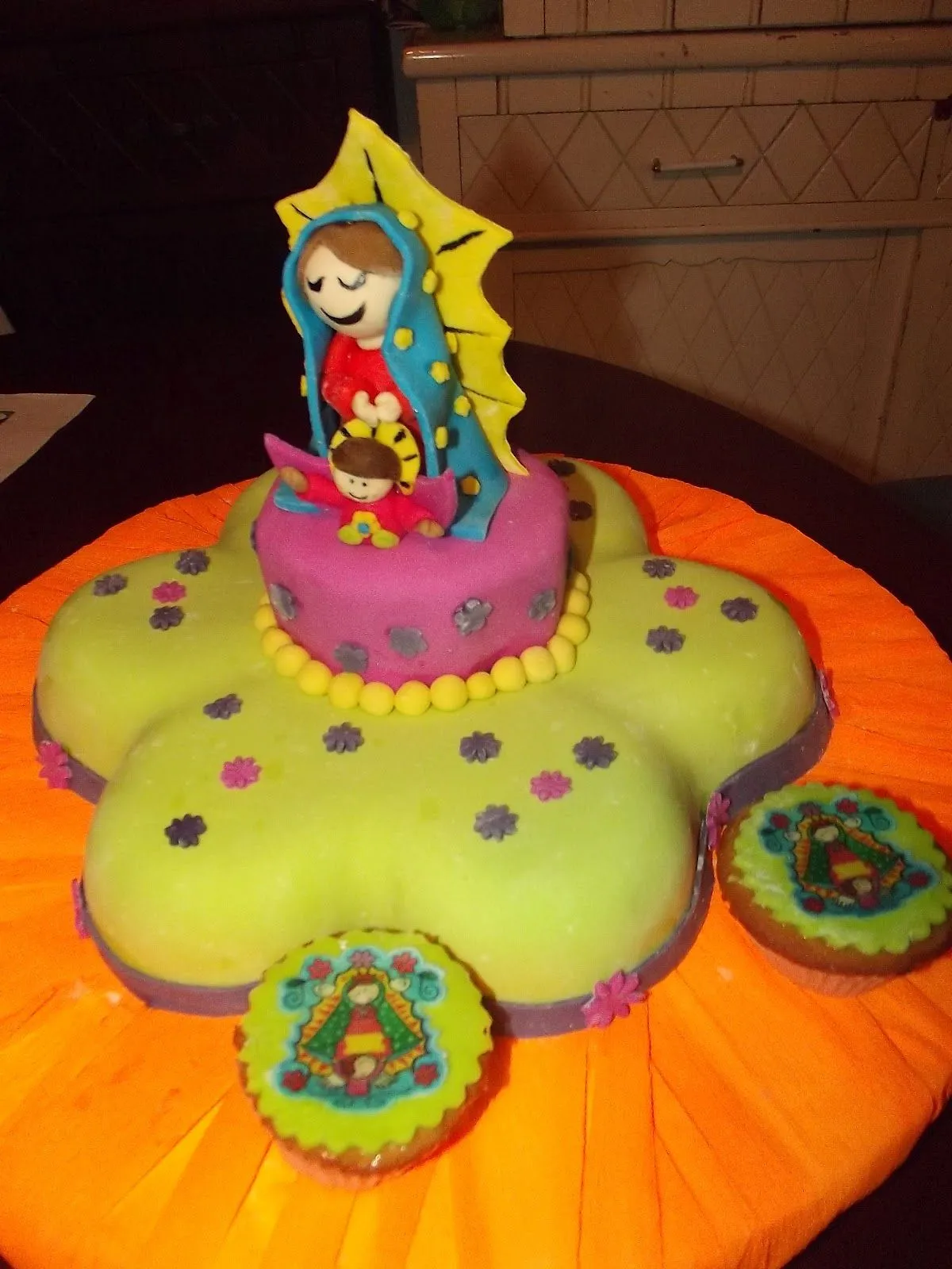 CupCake-KA: Torta Virgen de la Guadalupe...