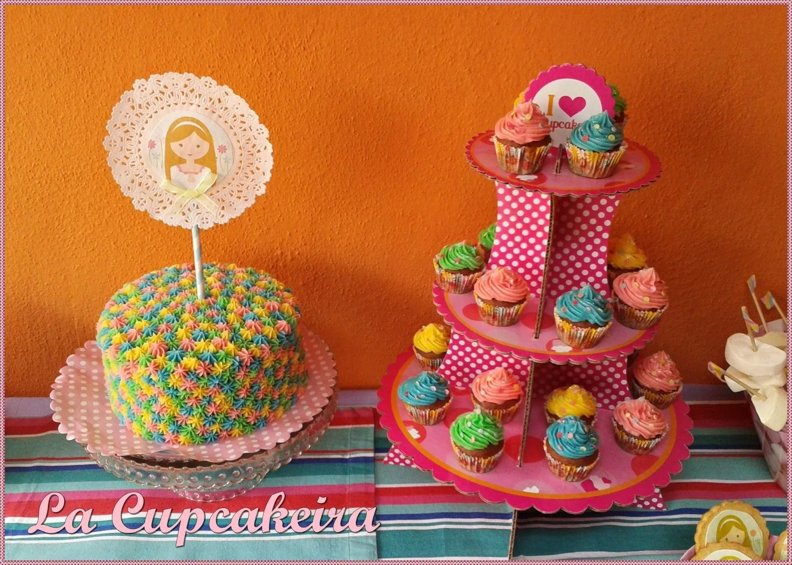 La Cupcakeira: Mesa dulce para comunión!!