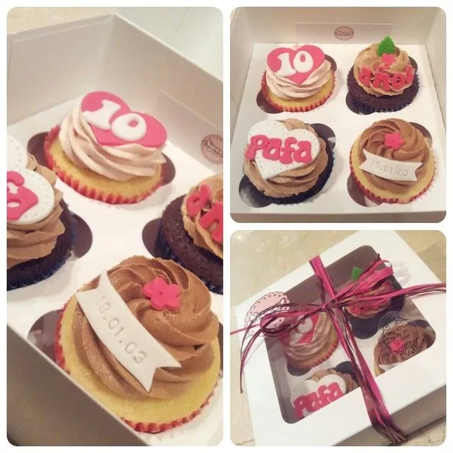 Cupcakes personalizados para aniversario | Flickr - Photo Sharing!