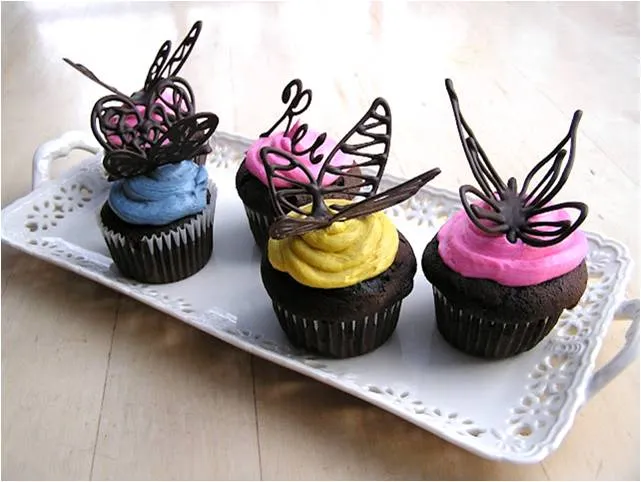 Cupcakes y cositas con Amor: COMO HACER CUPCAKES CON DECORACION DE ...