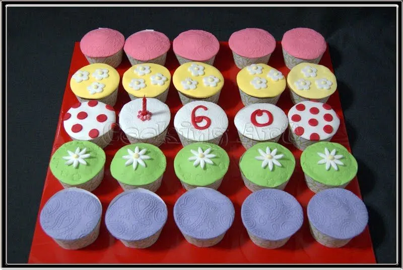 CUPCAKES PARA CUMPLEAOS! | Tartas Fondant Zaragoza - Cooking Art