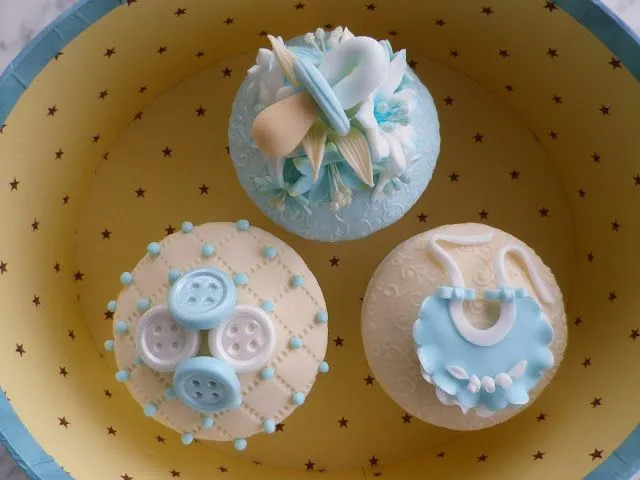 Cupcakes: Magdalenas historiadas: Los cupcakes para bebés molan