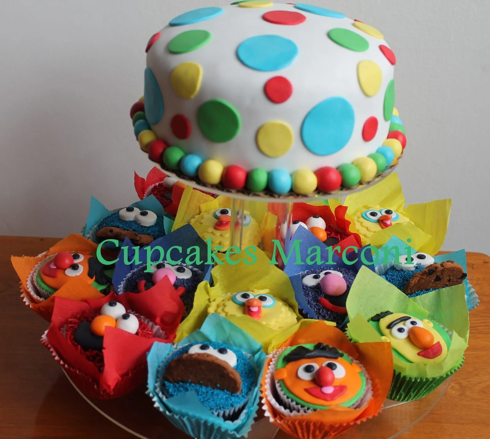 Cupcakes Marconi - Plaza Sesamo | CUPCAKES MARCONI