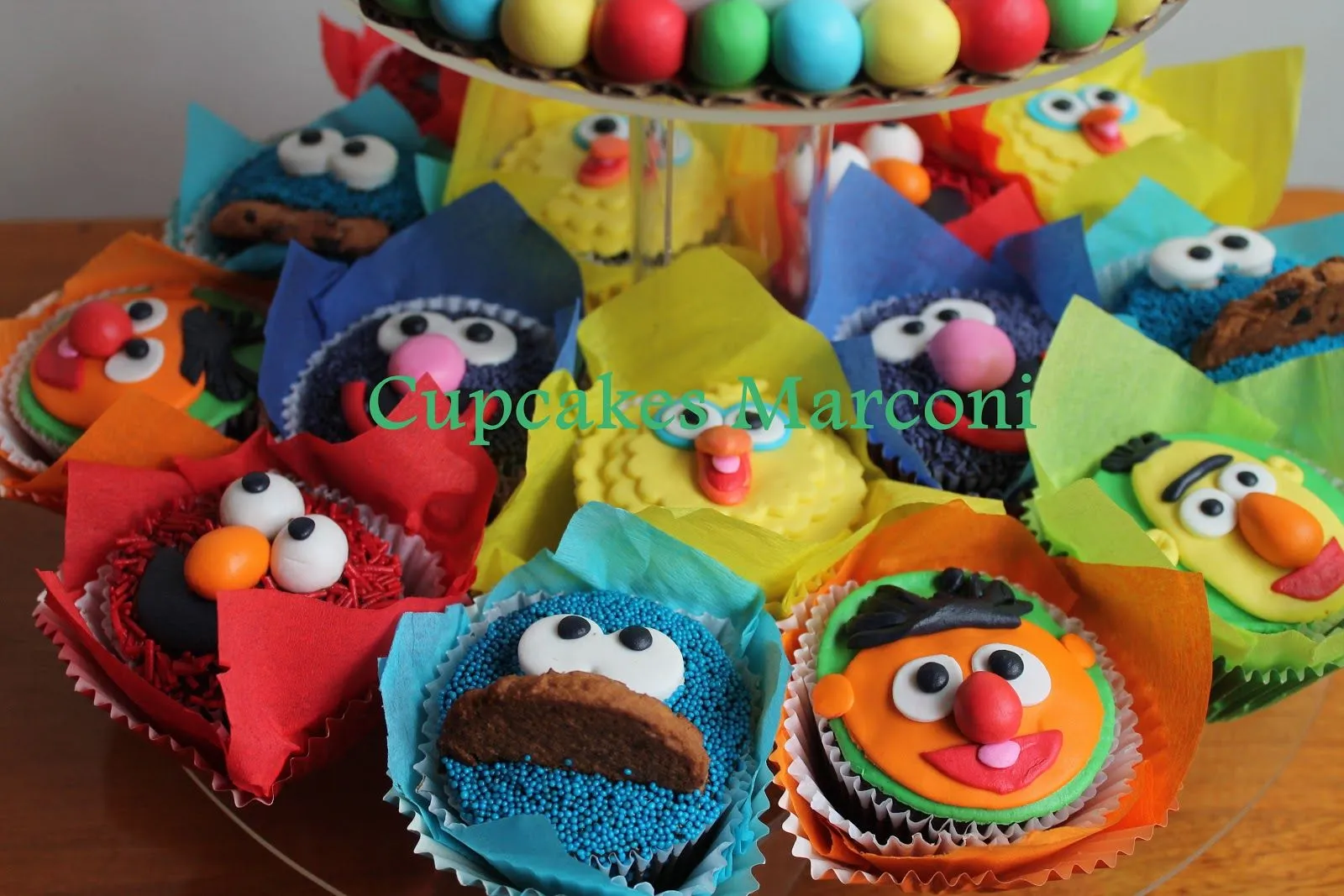 Cupcakes Marconi - Plaza Sesamo | CUPCAKES MARCONI