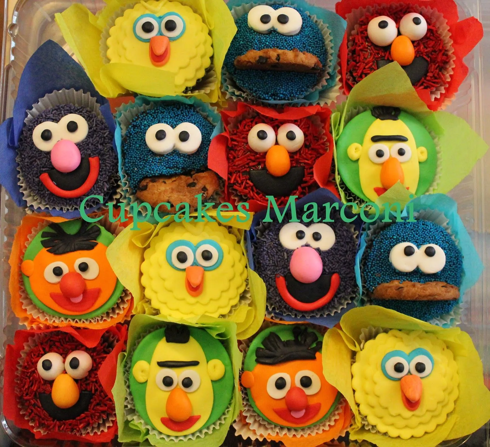 Cupcakes Marconi - Plaza Sesamo | CUPCAKES MARCONI