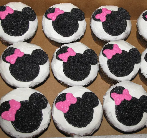 Cupcakes de Minnie bebé - Imagui