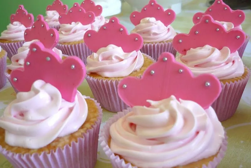 Cupcakes de Princesas - Fazendo a Nossa Festa