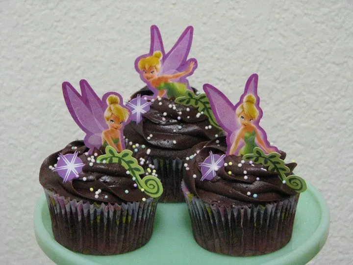 Tinkerbell cupcakes ideas - Imagui