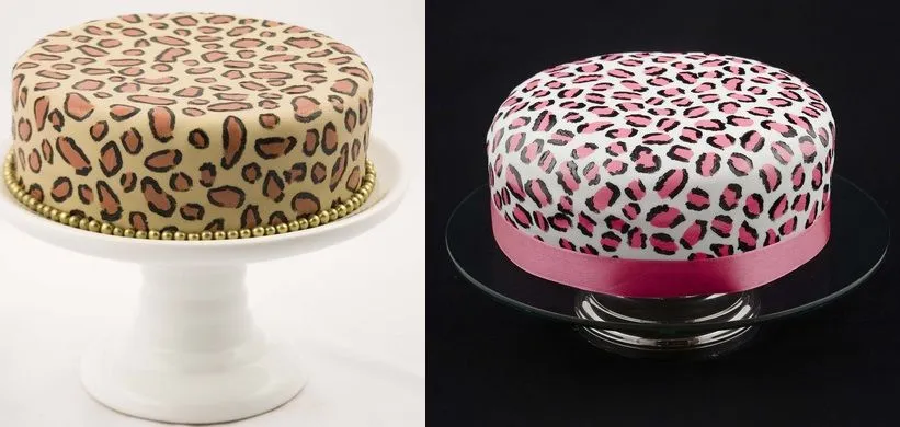 CUPCAKES!: Torta ANIMALPRINT (pintada a mano)