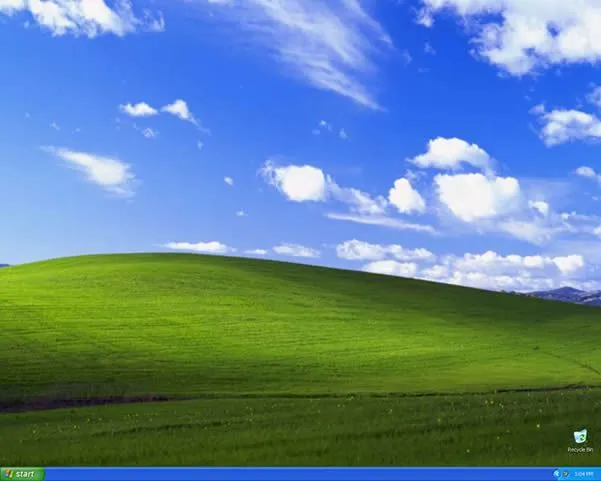 La curiosa historia del fondo de pantalla de Windows Xp | Articuweb