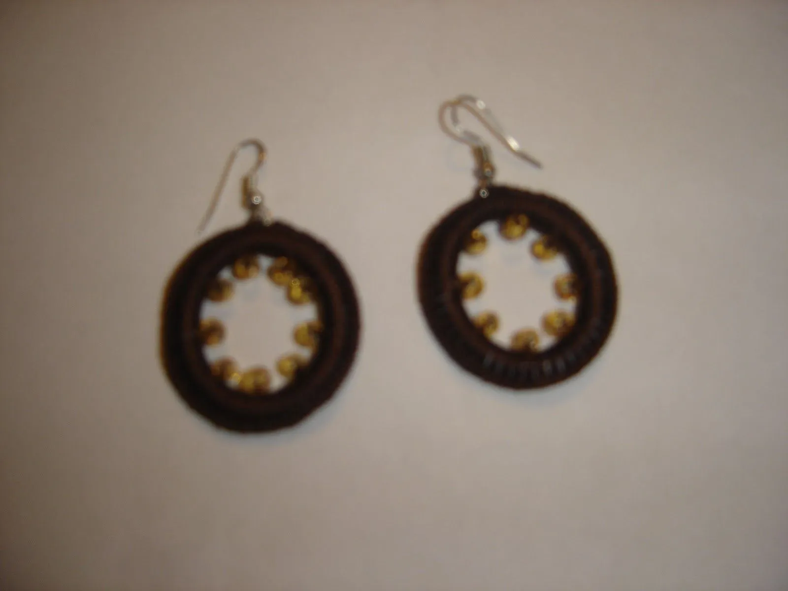 Curioseando Con Lupys: Aretes Tejidos,