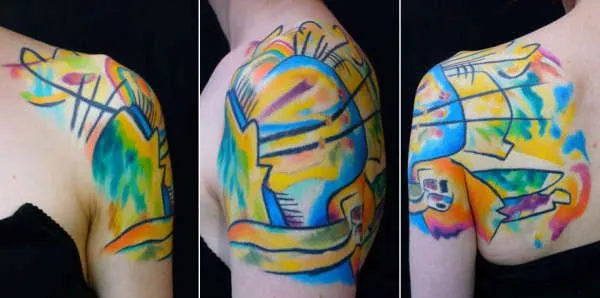 Curiosidades del Mundo: 30 Excelentes tatuajes abstractos