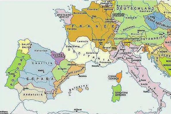 El curioso mapa de Europa de ERC | Fundación para la Libertad