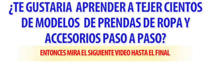 Curso: Aprender A Tejer: Curso