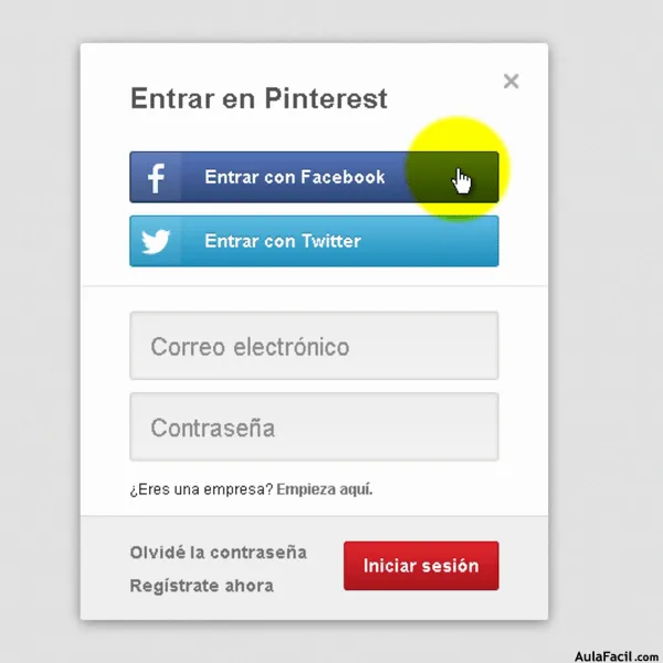 Curso gratis de Aprende a usar Pinterest - Cómo entrar en ...