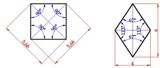 Curso gratis de Áreas Geométricas - Cálculo del Área del Rombo ...