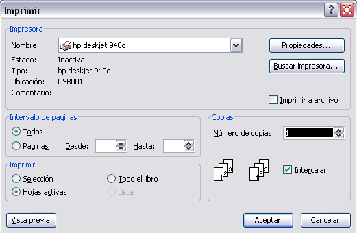 Curso gratis de Microsoft Excel 2003. EXCEL2003.Impresion (III)