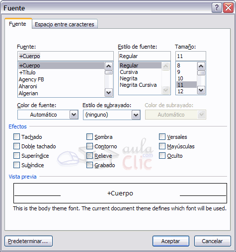 Curso gratis de Microsoft Word 2007. Formato Avanzado