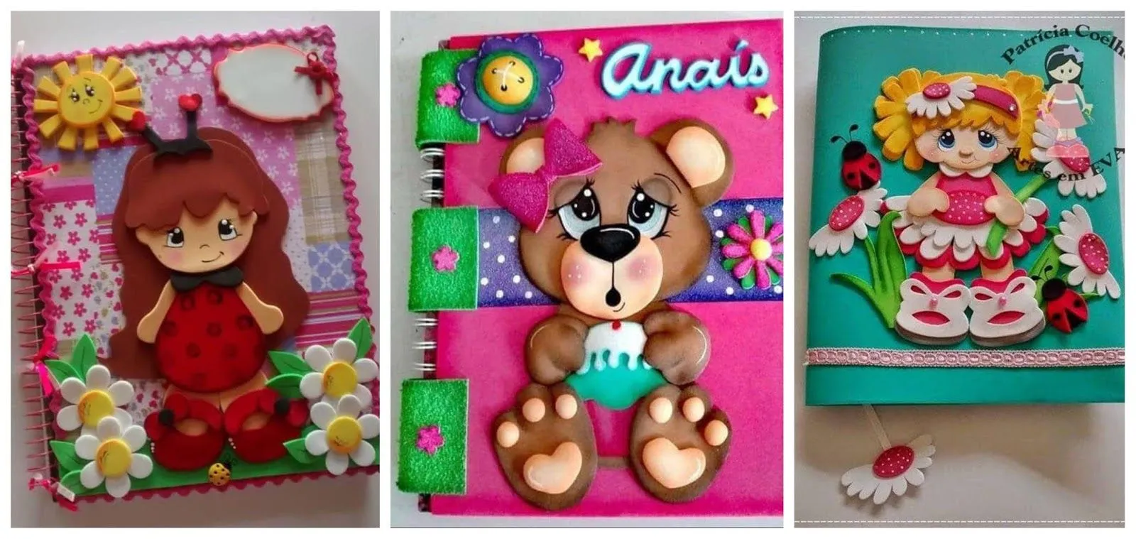 Curso : Técnica para forrar cuadernos con foami paso a paso ~ Belleza y Peinados