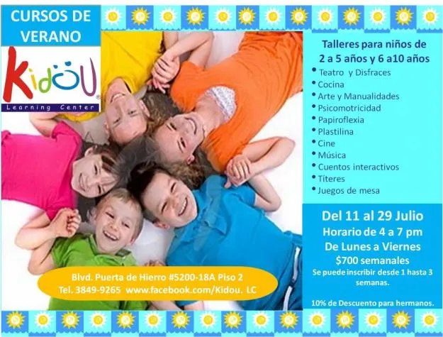 Cursos de verano para niños desde 2 años 2012 | Le Nous Cultura