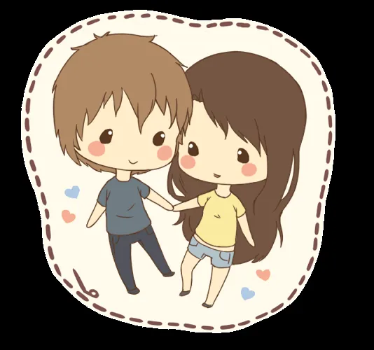 Cut me chibi couple SAMPLE by BosziComm on DeviantArt