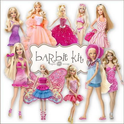 Imagenes de muñecas barbie en PNG ( clipart / scrapkit ) - Cute ...