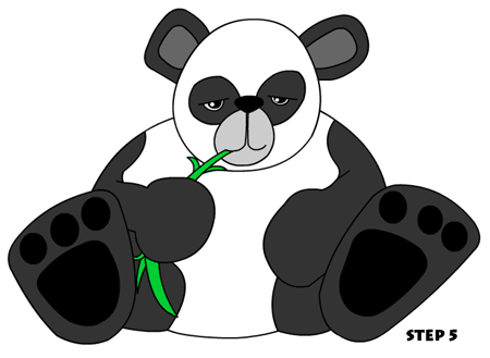 Cute and Cuddly Cartoon Panda Drawing | tOOns MaG